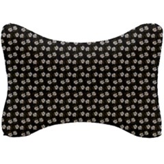 Daisy Black Seat Head Rest Cushion