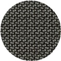 Daisy Black Wooden Puzzle Round View1