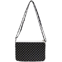 Daisy Black Double Gusset Crossbody Bag