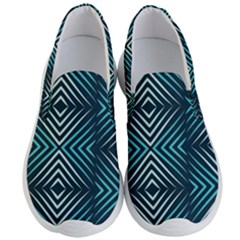 Blue Motif Design Men s Lightweight Slip Ons by tmsartbazaar