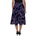 Glowing Coral Pattern Perfect Length Midi Skirt View2