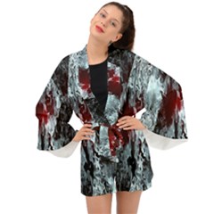 Flamelet Long Sleeve Kimono by Sparkle