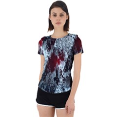 Flamelet Back Cut Out Sport Tee