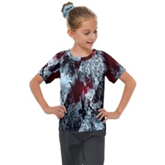 Flamelet Kids  Mesh Piece Tee