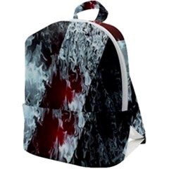 Flamelet Zip Up Backpack by Sparkle