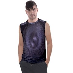 Fractal Flowers Men s Regular Tank Top