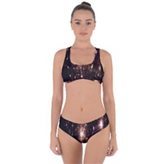 Glowing Sparks Criss Cross Bikini Set by Sparkle