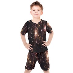 Glowing Sparks Kids  Tee And Shorts Set by Sparkle