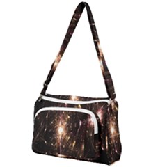 Glowing Sparks Front Pocket Crossbody Bag by Sparkle