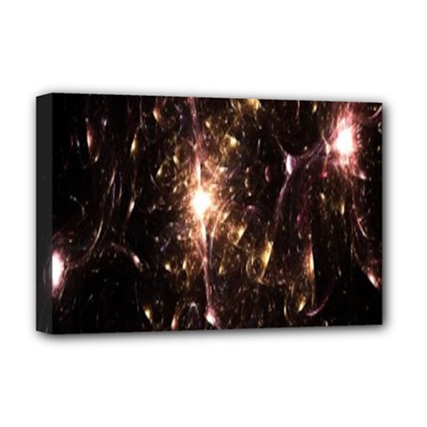 Glowing Sparks Deluxe Canvas 18  X 12  (stretched) by Sparkle