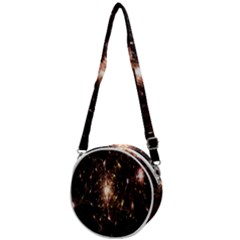 Glowing Sparks Crossbody Circle Bag