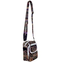 Fractal Geometry Shoulder Strap Belt Bag by Sparkle