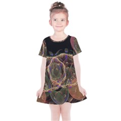 Fractal Geometry Kids  Simple Cotton Dress