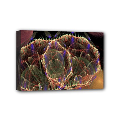 Fractal Geometry Mini Canvas 6  X 4  (stretched) by Sparkle