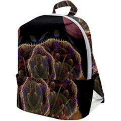 Fractal Geometry Zip Up Backpack