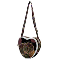 Fractal Geometry Heart Shoulder Bag