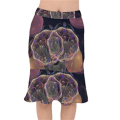 Fractal Geometry Short Mermaid Skirt by Sparkle