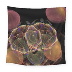 Fractal Geometry Square Tapestry (large) by Sparkle