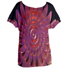 Chakra Flower Women s Oversized Tee by Sparkle