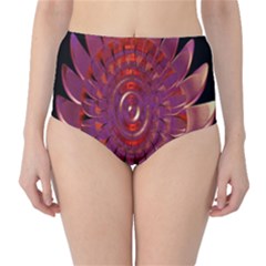 Chakra Flower Classic High-waist Bikini Bottoms by Sparkle