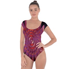 Chakra Flower Short Sleeve Leotard  by Sparkle