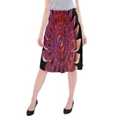 Chakra Flower Midi Beach Skirt by Sparkle