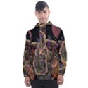 Fractal Geometry Men s Front Pocket Pullover Windbreaker View1