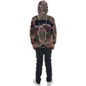 Fractal Geometry Men s Front Pocket Pullover Windbreaker View2