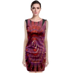 Chakra Flower Classic Sleeveless Midi Dress by Sparkle