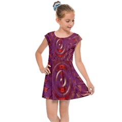 Chakra Flower Kids  Cap Sleeve Dress by Sparkle