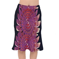 Chakra Flower Short Mermaid Skirt by Sparkle