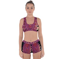 Chakra Flower Racerback Boyleg Bikini Set by Sparkle