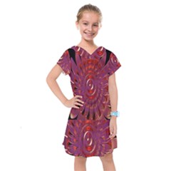 Chakra Flower Kids  Drop Waist Dress by Sparkle