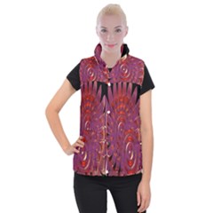 Chakra Flower Women s Button Up Vest by Sparkle