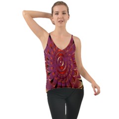 Chakra Flower Chiffon Cami by Sparkle