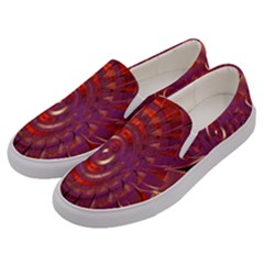 Chakra Flower Men s Canvas Slip Ons by Sparkle