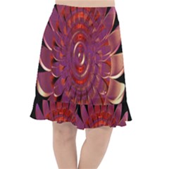 Chakra Flower Fishtail Chiffon Skirt by Sparkle