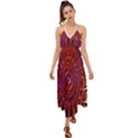 Chakra Flower Halter Tie Back Dress  View1