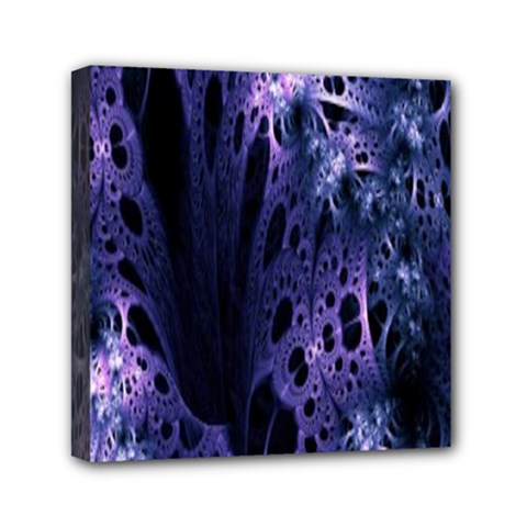 Fractal Web Mini Canvas 6  X 6  (stretched) by Sparkle