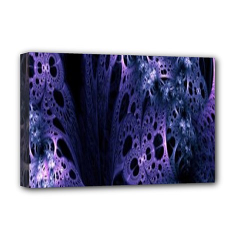 Fractal Web Deluxe Canvas 18  X 12  (stretched) by Sparkle