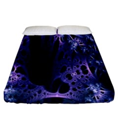 Fractal Web Fitted Sheet (california King Size) by Sparkle