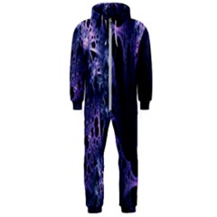 Fractal Web Hooded Jumpsuit (men)  by Sparkle