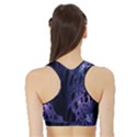 Fractal Web Sports Bra with Border View2