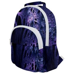 Fractal Web Rounded Multi Pocket Backpack by Sparkle