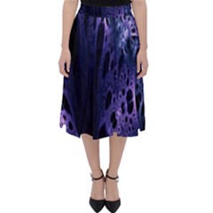 Fractal Web Classic Midi Skirt by Sparkle