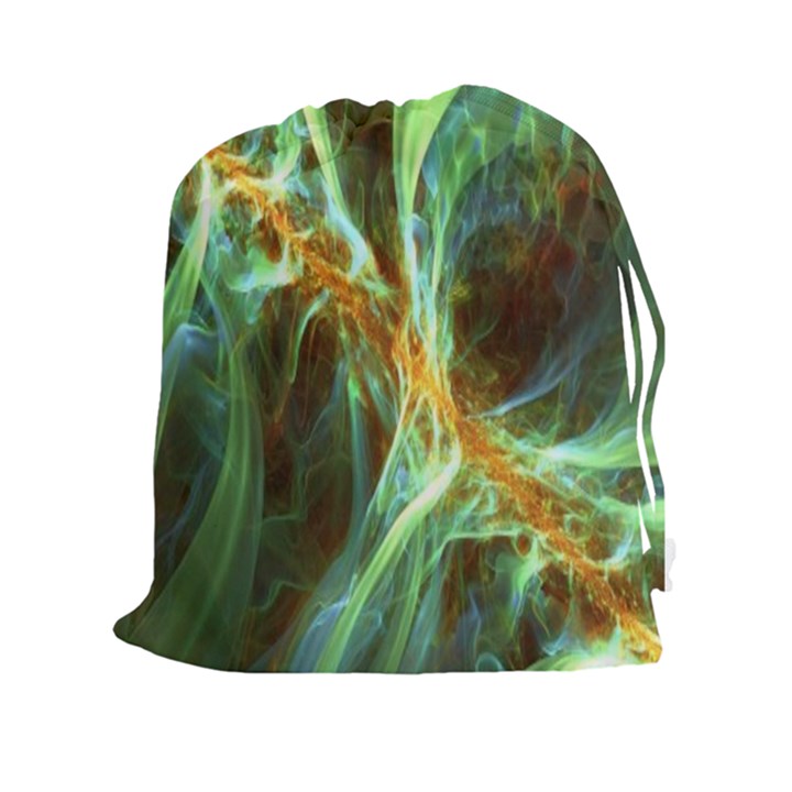 Abstract Illusion Drawstring Pouch (2XL)