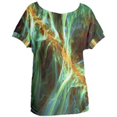 Abstract Illusion Women s Oversized Tee by Sparkle