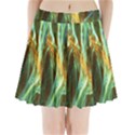 Abstract Illusion Pleated Mini Skirt View1