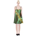 Abstract Illusion Spaghetti Strap Velvet Dress View2