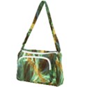 Abstract Illusion Front Pocket Crossbody Bag View1